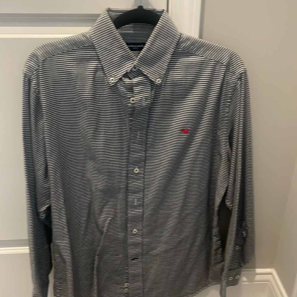 Southern Marsh houndstooth button down. Worn once. Size M. Great condition
